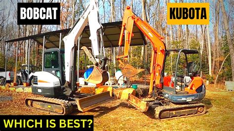 kubota vs bobcat compact tractor